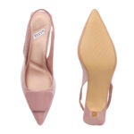 ELVYN VELLOURA Collection | Blush Pink Comfortable Pointed-Toe Slingback Stilettos