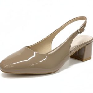 ELVYN Women's Pointed Toe Slingback Heels