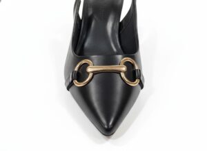 ELVYN Selene Noir Women's Slingback Pumps