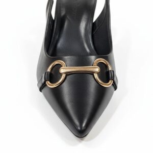 ELVYN Selene Noir Women's Slingback Pumps