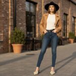 ELVYN Jute Collection | Elegant Textured Cream Slingback Block Heels